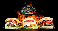 Hamburger du Restaurant de hamburgers Burger Casa Fernando&co Le Burger à l'italienne à Simiane-Collongue - n°10