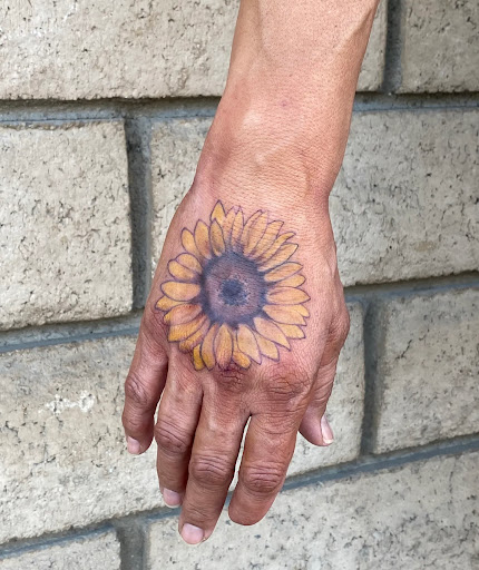Explore cherry blossom tree tattoo ideas, creative tattoo ideas in Los Alamitos, available at Mr. Inkwells Classy Tattoos