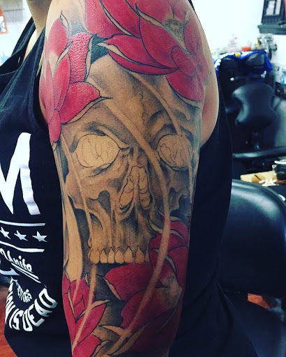 Explore traditional neck tattoo ideas, creative tattoo ideas in San Jose, available at Underground Creation