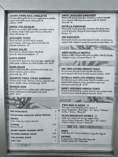 Menu Mar 2023