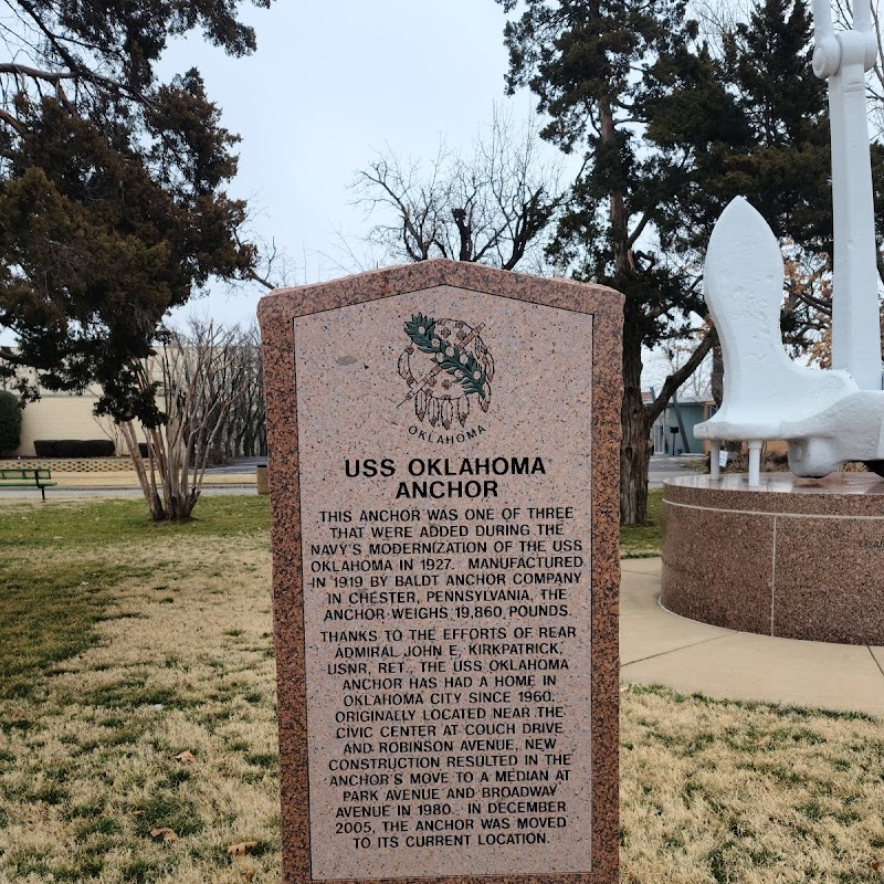 USS Oklahoma Anchor Memorial