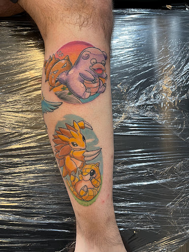 Explore struggle tattoo ideas, creative tattoo ideas in Palm Harbor, available at Angry Owl Tattoo and Piercing