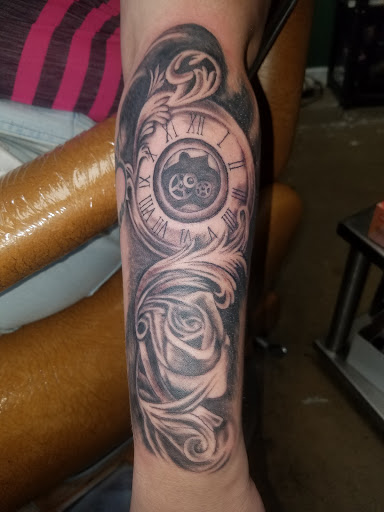 Explore triple moon finger tattoo ideas, creative tattoo ideas in Odessa, available at Little Dragon Tattoos Studio