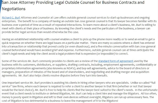 Lawyer «Richard G. Burt», reviews and photos