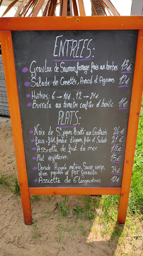Restaurant français Les Paillotes à Île-d'Aix - menu / carte