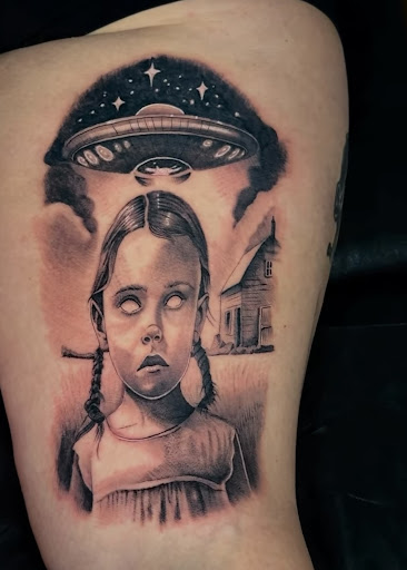 Explore oshun tattoo ideas, creative tattoo ideas in Baltimore, available at Rippd Canvas Tattoo Shop Artists Social Club