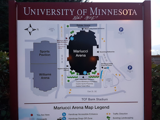 Arena «Mariucci Arena», reviews and photos, 1901 4th St SE, Minneapolis, MN 55455, USA