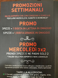 Pazzi di Pizza à Villa Verucchio menu