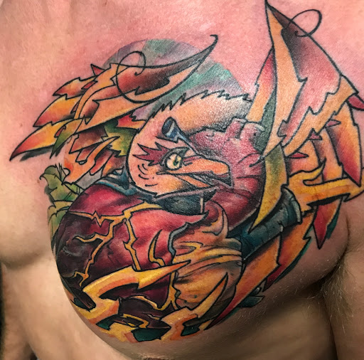 Explore cover up tattoo ideas for guys, creative tattoo ideas in Augusta, available at Mr. Tattoo