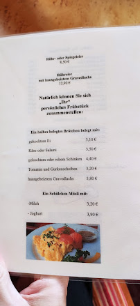 Restaurant Café Prag à Schwerin menu