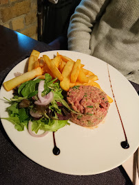 Steak tartare du Restaurant français Le Péché Gourmand à Arras - n°5