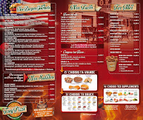 Menu / carte de Tony Pizza Saint Raphaël/Frejus à Saint-Raphaël