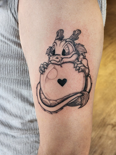 Explore astronomical tattoo ideas, creative tattoo ideas in San Diego, available at Bay Ink Tattoo & Piercing