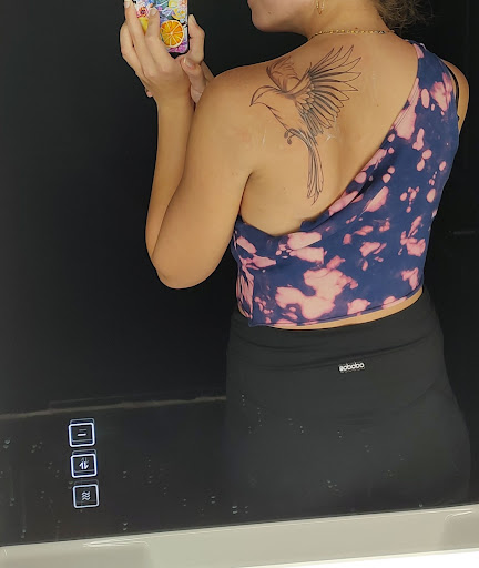 Explore one line tattoo ideas, creative tattoo ideas in Hollywood, available at Sacred Eye Tattoos