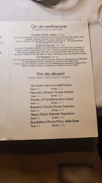 Officina 12 à Milan menu