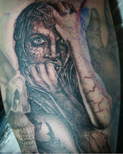 Explore fire tattoo ideas, creative tattoo ideas in Ambler, available at Tattoo GalaxyAmbler Piercing & Custom Tattoos