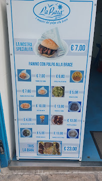 Sandwicherie La Baia Monopoli à Monopoli (la carte)