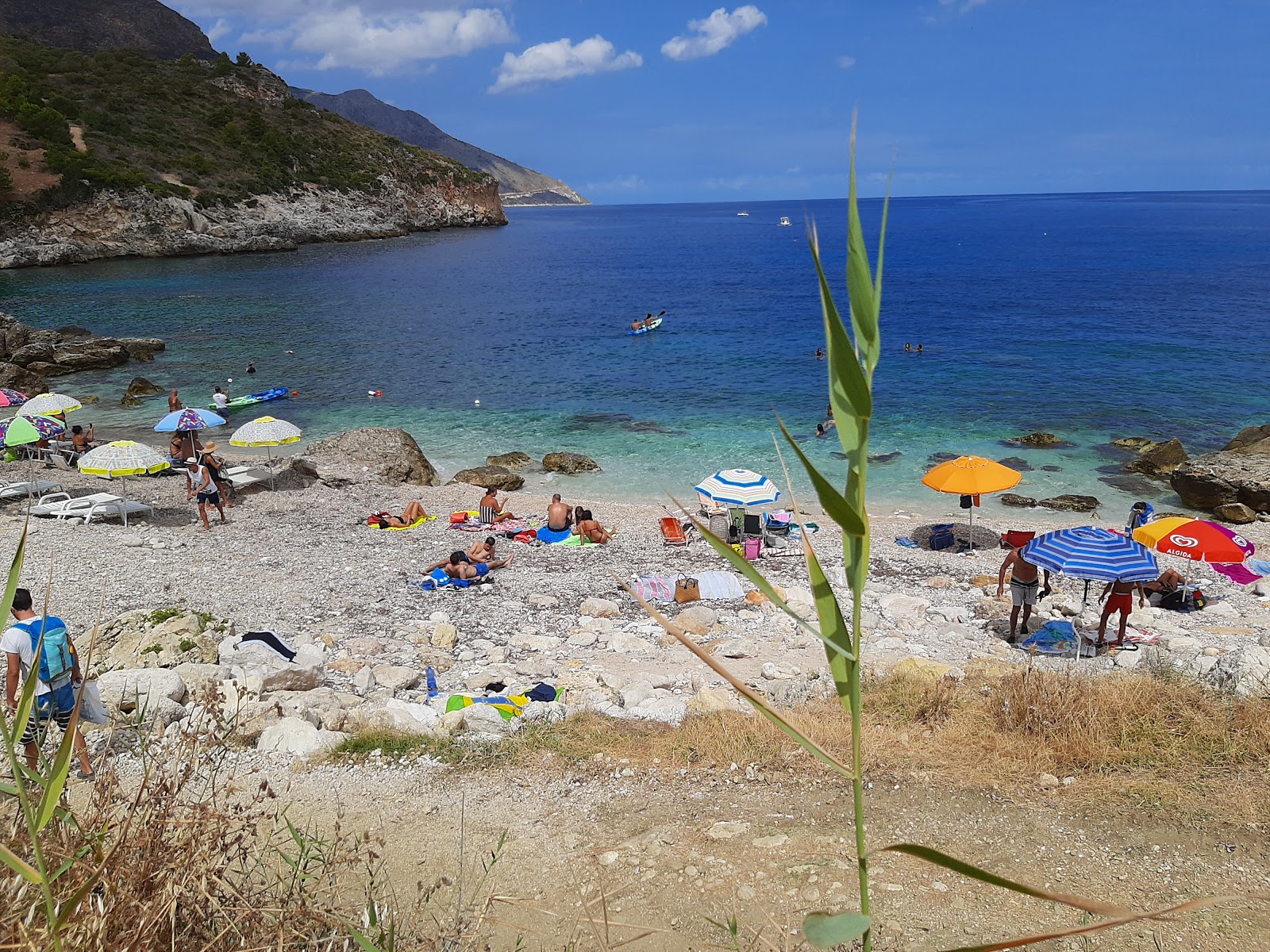 Fotografie cu Cala Mazzo di Sciacca și așezarea