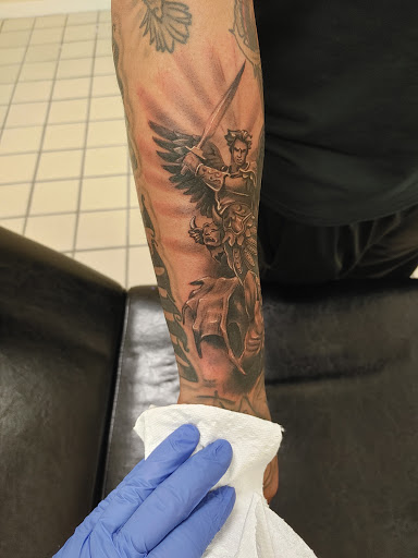 Explore knuckle tattoo ideas male, creative tattoo ideas in Hereford, available at Slow Pain Tattoo Body Art Studio