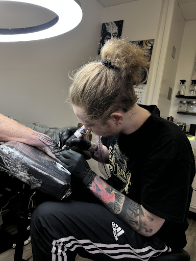 Explore demon slayer tattoo ideas, creative tattoo ideas in Milwaukee, available at Beauty is Pain Tattoo and Body Piercings