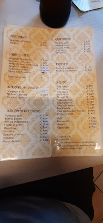 Trattoria Trapani à Palermo menu