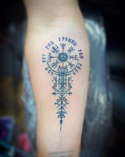 Explore flower arm tattoo ideas, creative tattoo ideas in Pineville, available at Epic Ink Studio