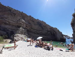 Foto di Spiaggia di Stiniva con baia piccola