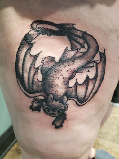 Explore falcon tattoo ideas, creative tattoo ideas in Omaha, available at Black Squirrel Omaha
