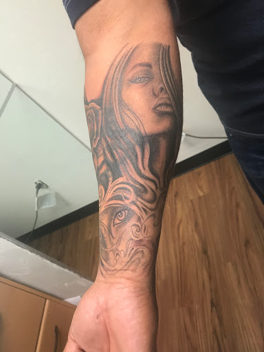 Explore guy shoulder tattoo ideas, creative tattoo ideas in Amarillo, available at Tattoo Spa LLC