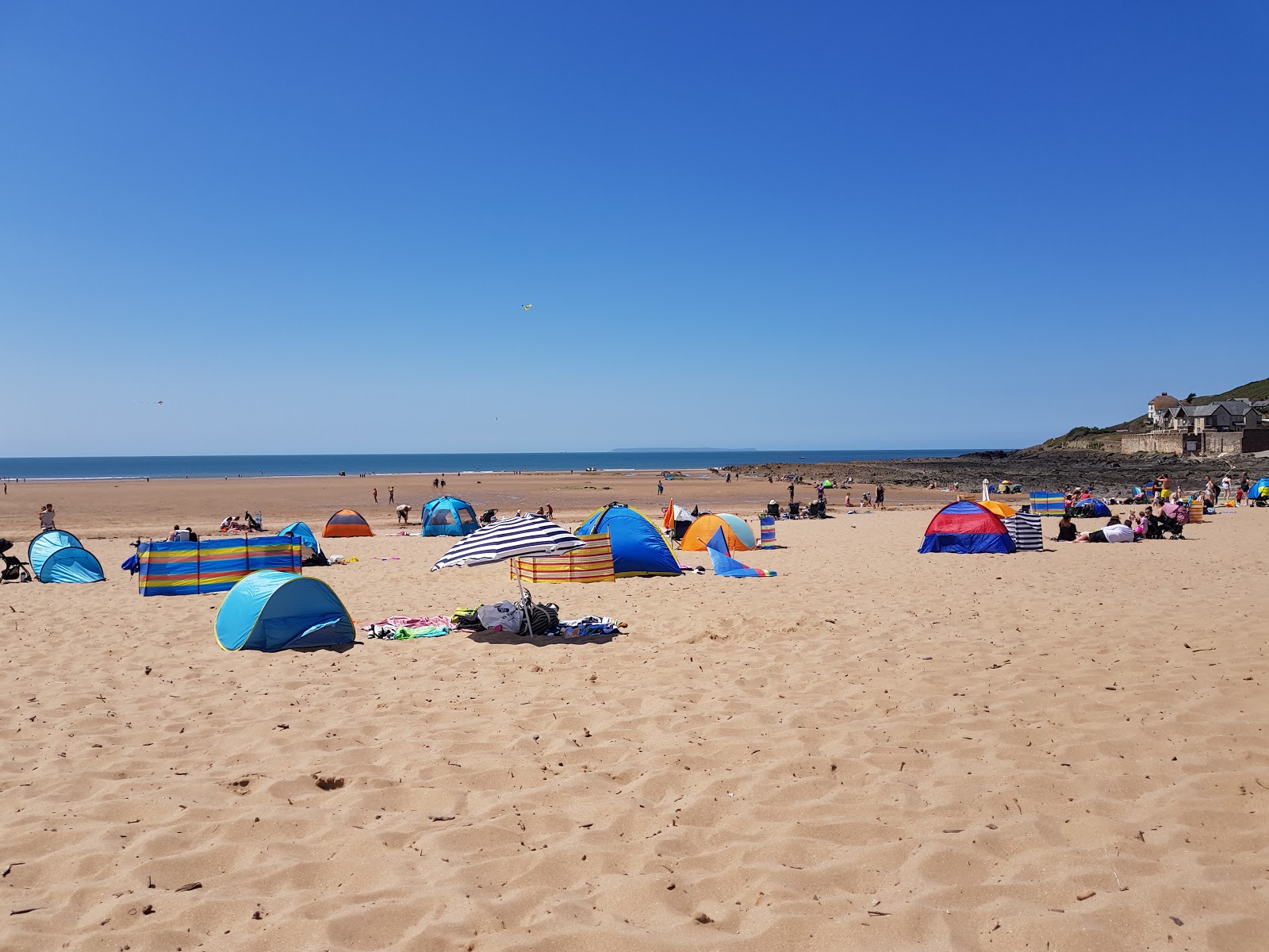 Photo de Plage de Croyde zone des équipements