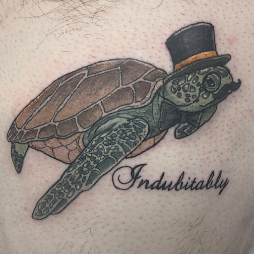 Explore stingray tattoo ideas, creative tattoo ideas in Tallahassee, available at Carbon Ink Tattoo