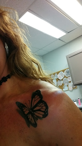 Explore three percenter tattoo ideas, creative tattoo ideas in Des Moines, available at Skin Kitchen Tattoo