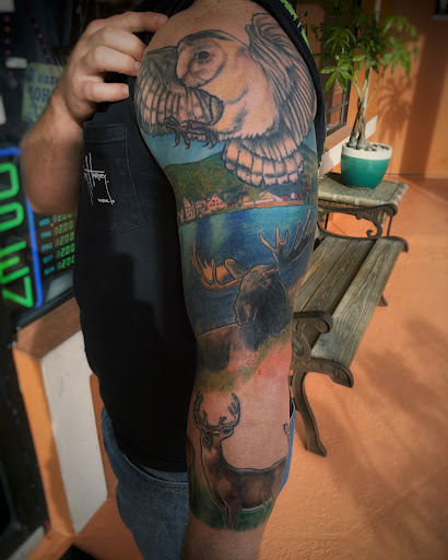 Explore easy halloween tattoo ideas, creative tattoo ideas in Fort Myers Beach, available at Paradise Tattoo