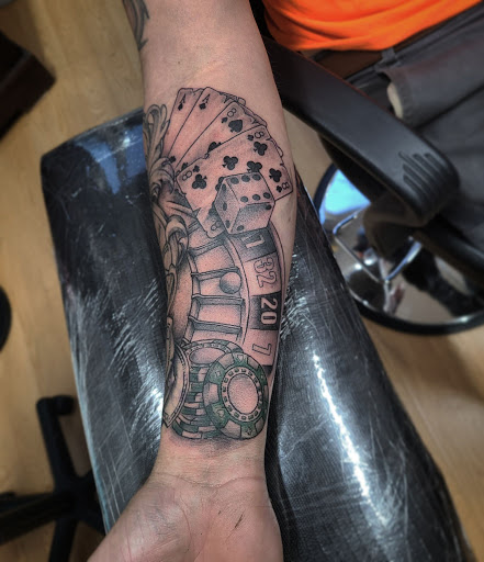 Explore detroit lions tattoo ideas, creative tattoo ideas in Lewisburg, available at Rose and Dagger Tattoo