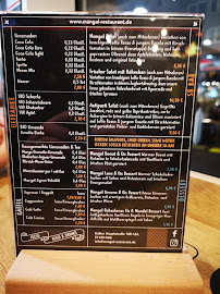 Menu du Mangal Burger Kalk à Cologne