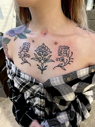 Find space tattoo ideas for your next unique tattoo in Mansfield at Mansfield Tattoo