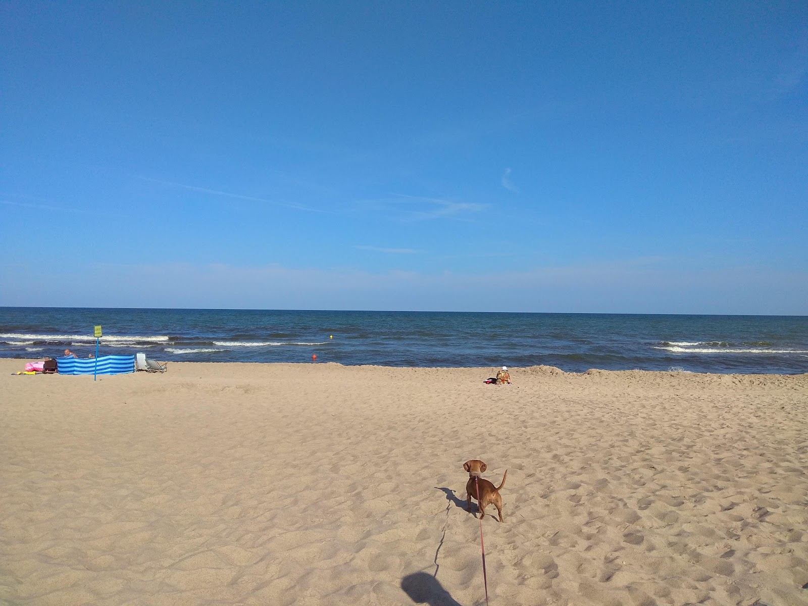 Fotografija Bobolin Beach z dolga ravna obala