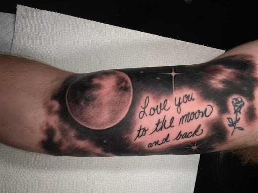 Explore filler ideas for sleeve tattoos, creative tattoo ideas in Weatherford, available at Weatherford Tattoo Co.