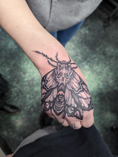 Explore black sabbath tattoo ideas, creative tattoo ideas in Slippery Rock, available at Dinky Dachshund Tattoo Parlor