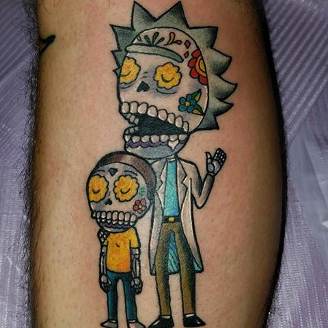 Explore tattoo ideas cartoon, creative tattoo ideas in Bloomfield, available at Tattoo Garage