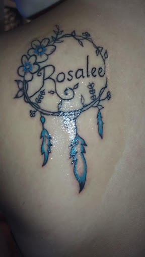 Explore side neck tattoo ideas, creative tattoo ideas in Leavenworth, available at Bearded Lady Tattoo and Piercing Studio