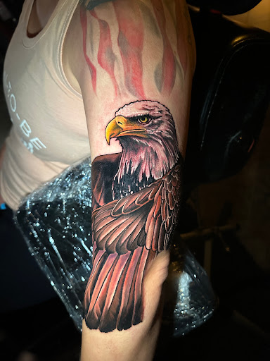 Explore resident evil tattoo ideas, creative tattoo ideas in Columbus, available at Eternal Tattoo & Body Piercing - Columbus