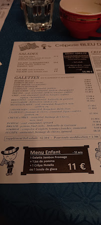 Crêperie Bleu de toi - Crêperie Bretonne à Chambéry (la carte)