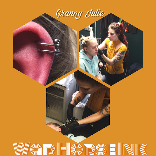 Explore 3/4 sleeve tattoo ideas, creative tattoo ideas in Kent, available at War Horse Ink