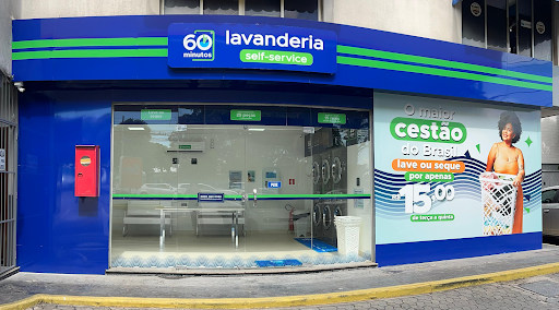 Logo da empresa - Lavanderia 60 Minutos - Novo Eldorado