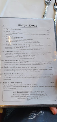 Marco Polo Uno à Berlin menu