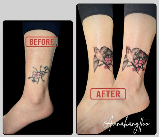 Explore tattoo sleeve ideas women's, creative tattoo ideas in Garden Grove, available at Anna Hang Tattoo