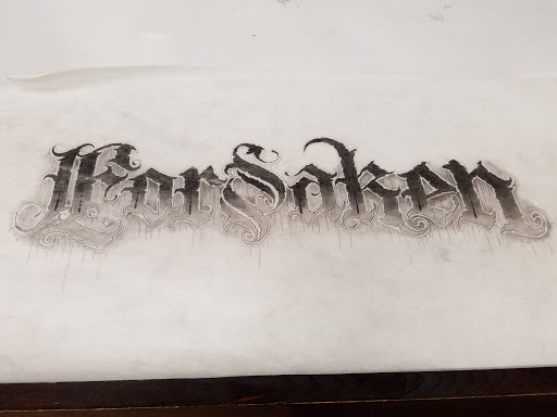 Explore painter tattoo ideas, creative tattoo ideas in Burlington, available at Mr Tattoos & Piercing