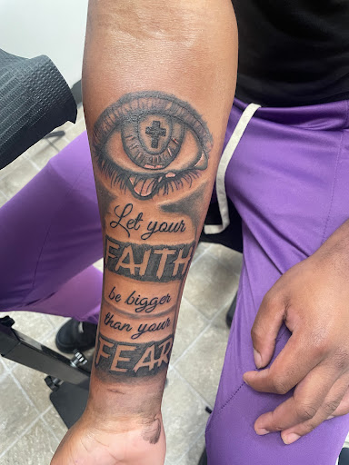 Explore small tattoo ideas on shoulder, creative tattoo ideas in Portsmouth, available at GREGS TATTOOS LLC