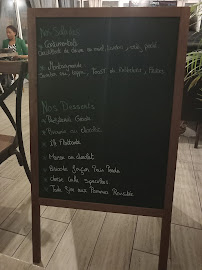 Restaurant L'Ardoise à Ormoy (le menu)